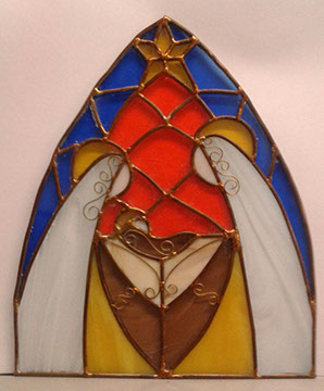 nacimineto de vitral (25x20)